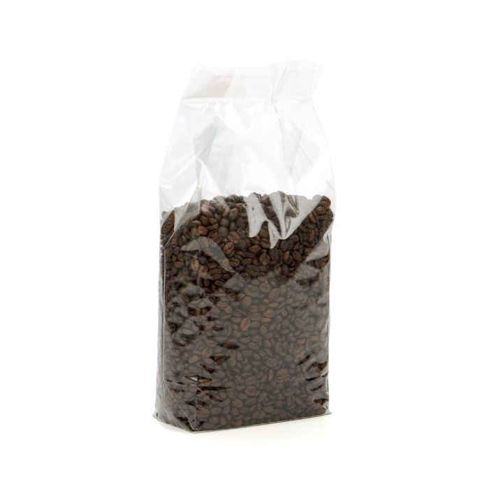 Blockbodenbeutel 12.7x7.6x30.5cm Transparent mit Bodenblatt (100 Stück) [FGPBH1]