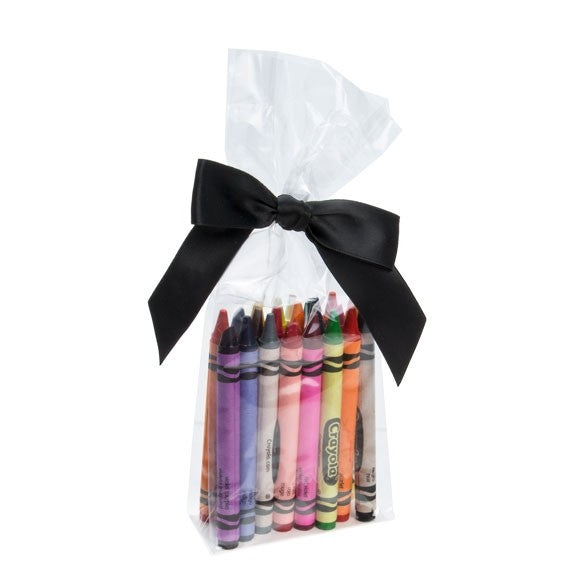 Blockbodenbeutel 7.6x3.2x21cm Transparent mit Bodenblatt (100 Stück) [FGPBH14]