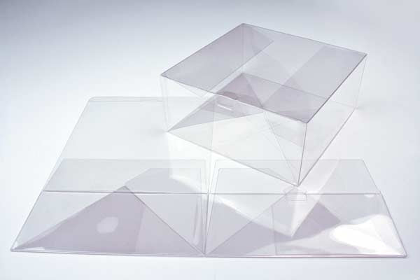 Klarsichtschachteln 22.9x22.9x10.2cm mit Automatikboden (25 Stück) [FPLB175]