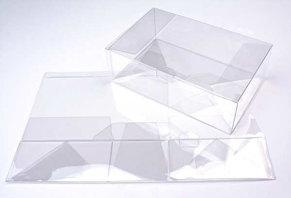 Klarsichtschachteln 24.2x15.2x7.6cm mit Automatikboden (25 Stück) [FPLB178]