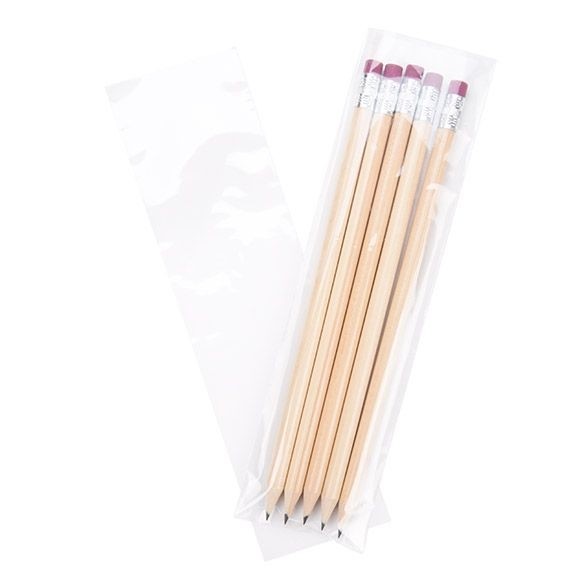 Plastikbeutel 5.1x20.3cm Transparent (PP) (100 Stück) [FP128]