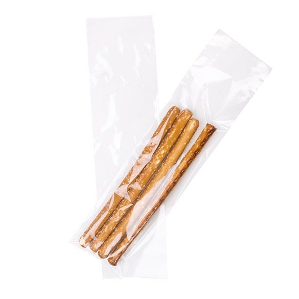 Plastikbeutel 7.6x30.5cm Transparent (PP) (100 Stück) [FP1312]