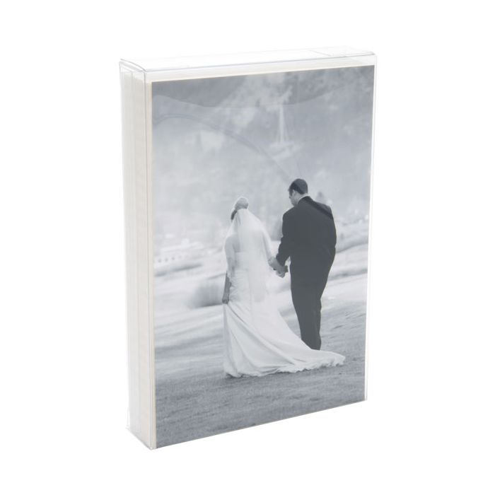 Klarsichtschachteln 10.5x2.5x15.6cm Transparent (25 Stück) [FPB167]