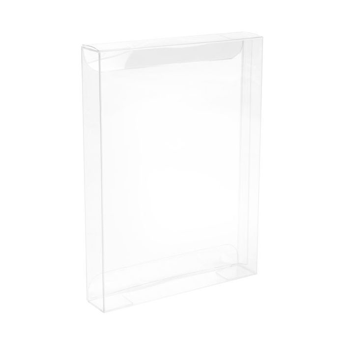 Klarsichtschachteln 13x2.5x18.1cm Transparent (25 Stück) [FPB168]