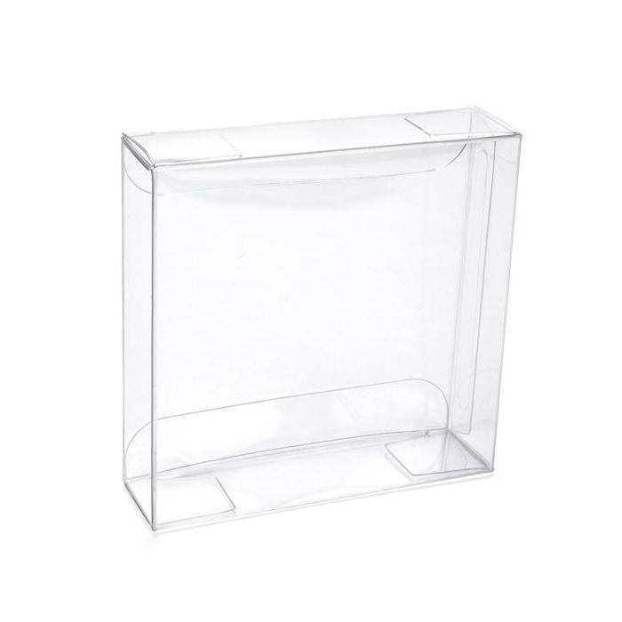 Klarsichtschachteln 9.2x2.5x9cm Transparent (25 Stück) [FPB235]