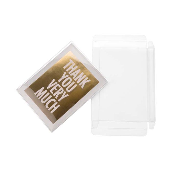 Klarsichtschachteln für 12 Pralinen 10.2x1.4x13.8cm (25 Stück) [FPB270]