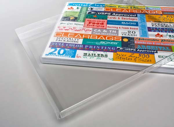 Klarsichtschachteln 21.9x1.6x28.3cm Transparent (25 Stück) [FPB65]