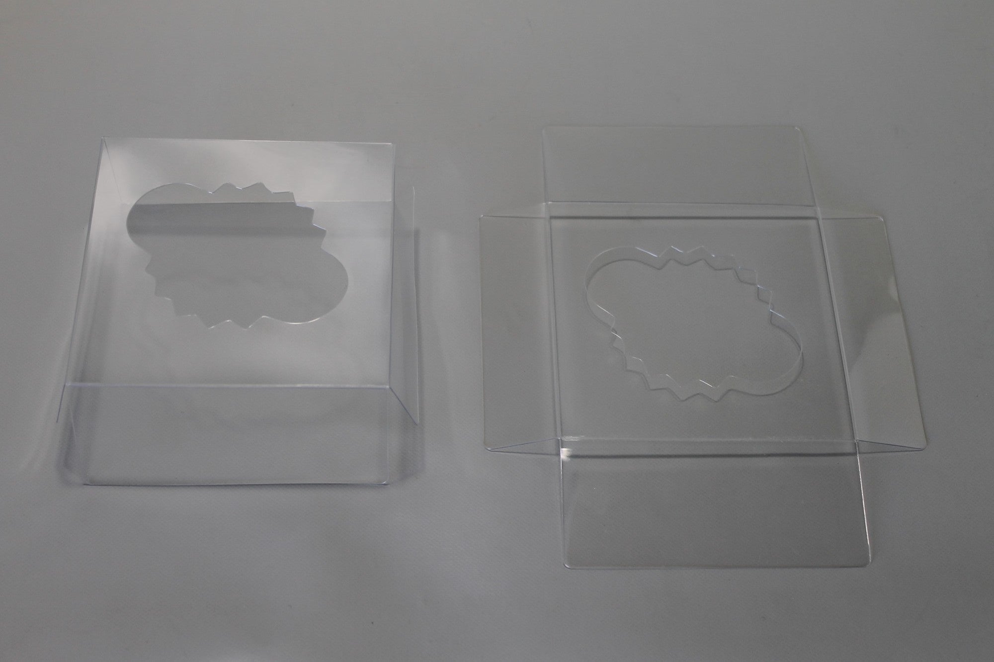 Einsätze für 1 Cupcake Transparent (100 Stück) [FPBI56]