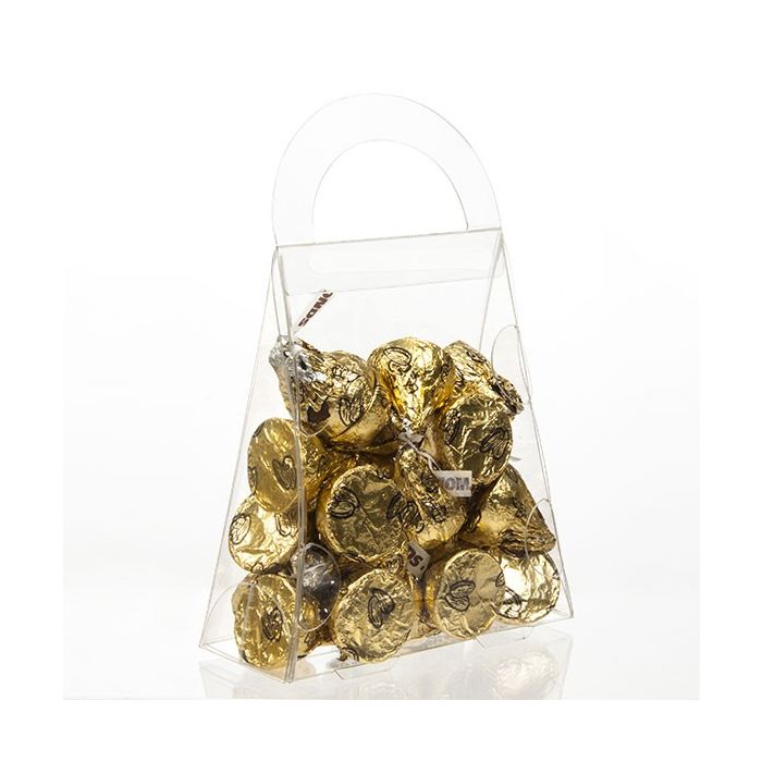 Klarsichtschachteln Handtaschenstil 11x4.4x13.3cm (25 Stück) [FS182]