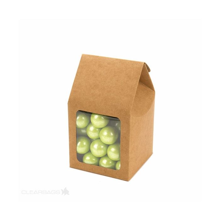 Pappschachteln mit Fenster 8.9x8.9x16.5cm (25 Stück) [FS320]