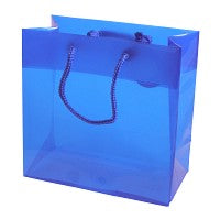 Geschenktaschen 16x7.6x16cm mit Trageschnüren (10 Stück) [G66BL1]
