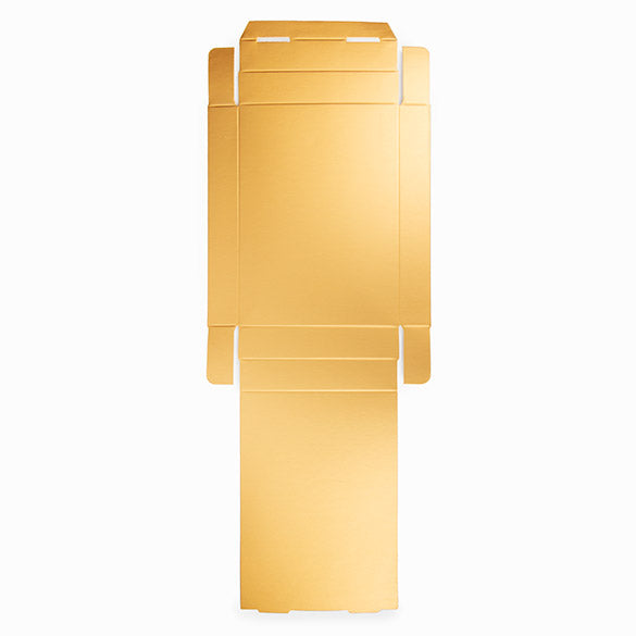 Pappschachteln Gold 12.4x2.5x17.1cm (25 Stück) [GD16]