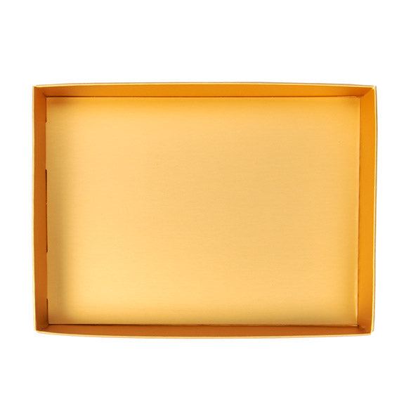 Pappschachteln Gold 12.4x2.5x17.1cm (25 Stück) [GD16]