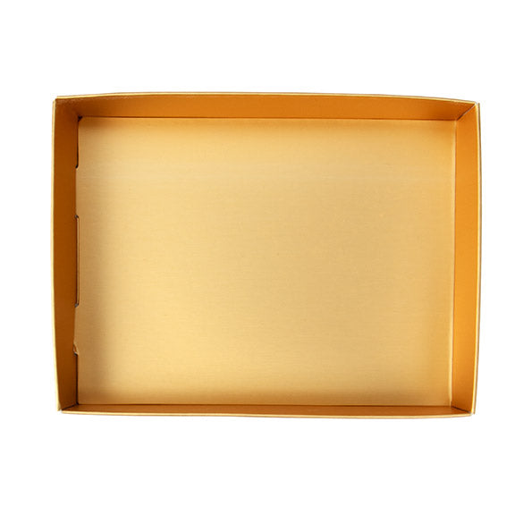 Pappschachteln Gold 11.4x2.5x15.2cm (25 Stück) [GD17]