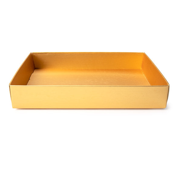 Pappschachteln Gold 11.4x2.5x15.2cm (25 Stück) [GD17]