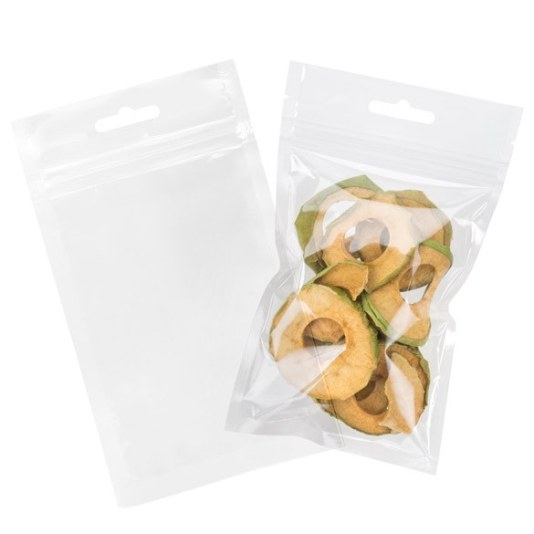 Grip Seal Bags with Euroslot 10.2x15.2cm laminated