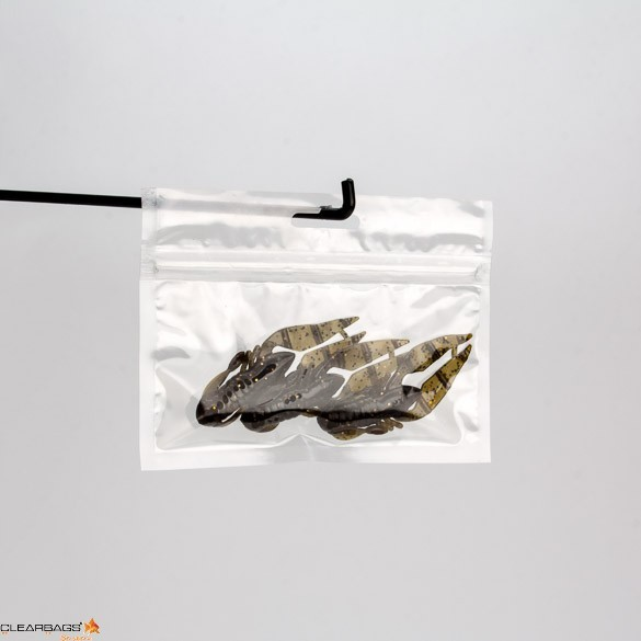 Druckverschlussbeutel mit Euroloch PP 15.2x7.6cm Laminiert (100 Stück) [HZB63]