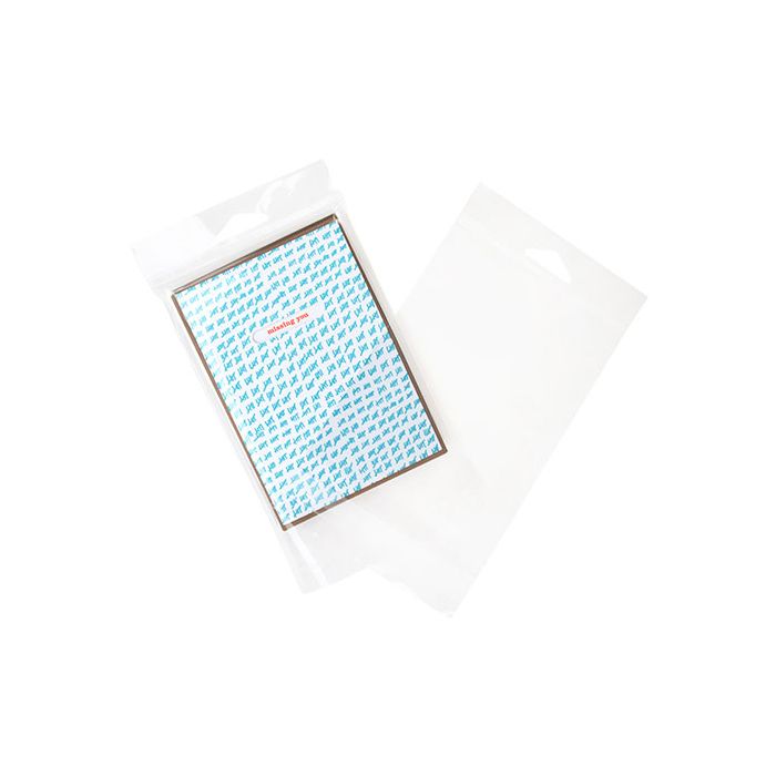 Headerbags 11x14.4cm Reclosable and Crystal Clear