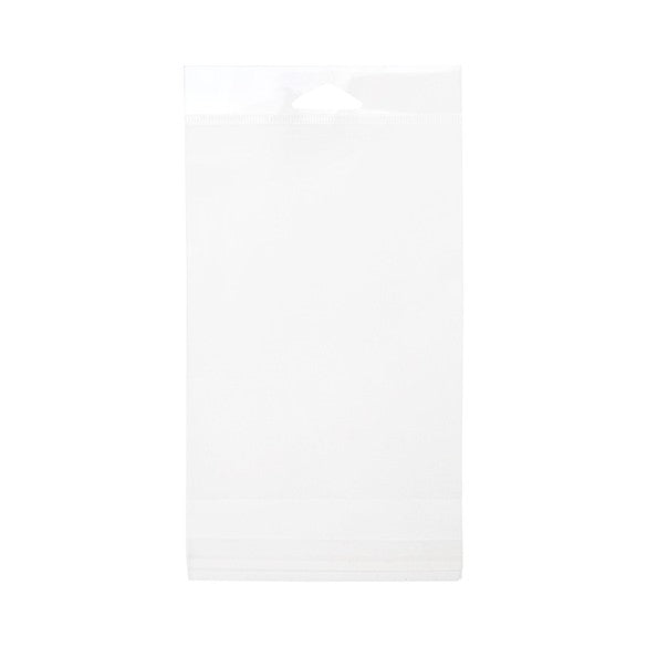 Headerbeutel Transparent 11.7x16.2cm Wiederverschließbar (100 Stück) [HB4X6XL]