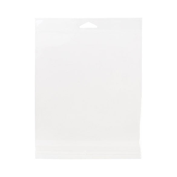 Headerbeutel Transparent 17.8x17.8cm Wiederverschließbar (100 Stück) [HB7X7E]