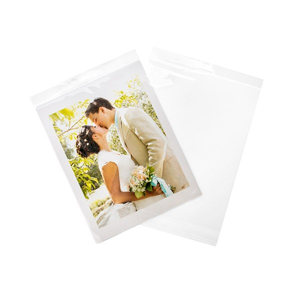 Headerbeutel Transparent 24x31.1cm Wiederverschließbar (100 Stück) [HB9]