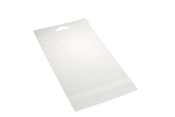Headerbeutel Transparent 9.4x10.6cm Wiederverschließbar (100 Stück) [HB3X4]