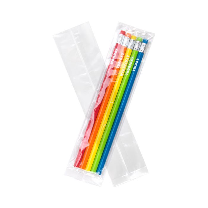 Plastic Bags 5.1x5.1x21cm with side gusset Heavy Duty