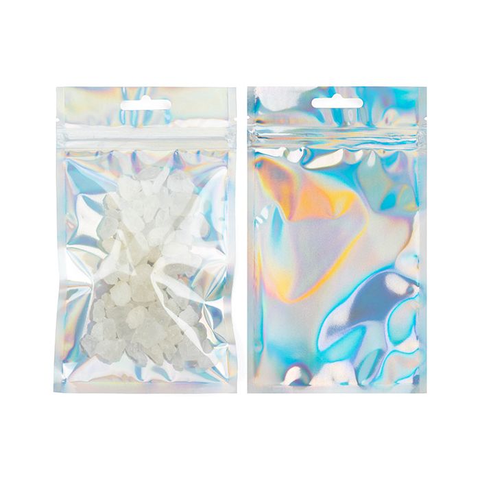 Grip Seal Bags Holographic/Transparent 10,2x15,2cm