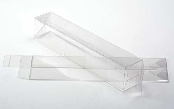 Plastic Gift Boxes 5.2x5.2x30.6cm Autolock Bottom