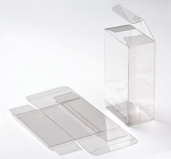 Plastic Gift Boxes 6.7x3.8x11cm Crystal Clear