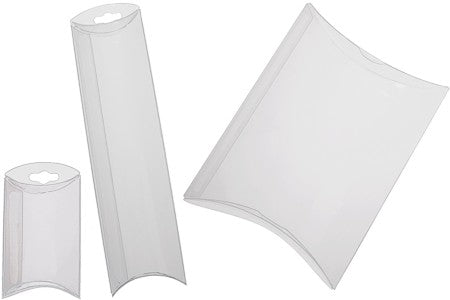 Pillow Packs Frost 7.6x2.5x12.7cm with optional Hang Hole