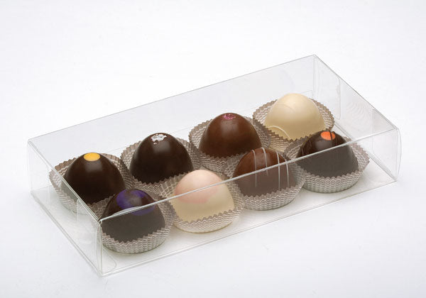 Plastic Gift Boxes for "chocolate" Truffels 10.8x4.1x21.6cm