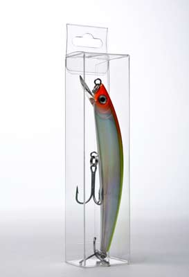 Klarsichtschachteln 3.8x3.2x15.2cm mit Aufhängeloch (25 Stück) [HFB221]