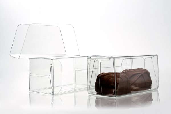 Chocolate Box with Insert 3.5 x 3.7 x 7cm