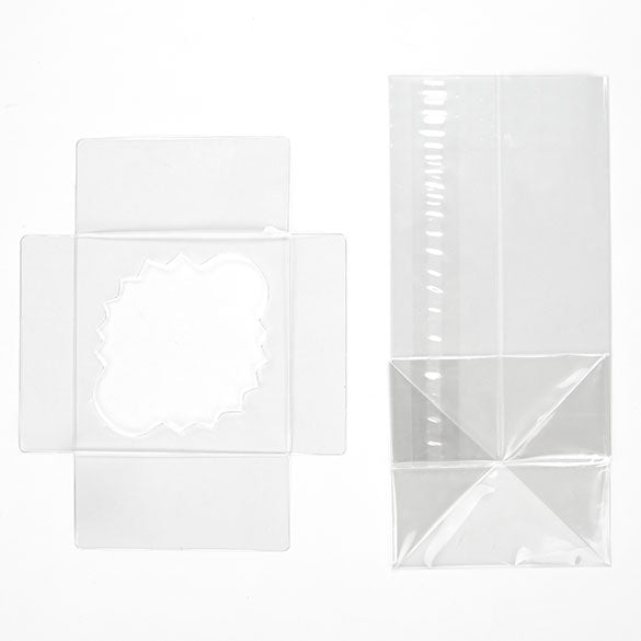 Cupcake-Beutel für 1 Jumbo-Cupcake 10.2x10.2x22.8cm Transparent (100 Stück) [CBG3]