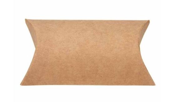 Kissenschachteln Kraft 5.1x1.9x7.6cm (25 Stück) [KPB75]