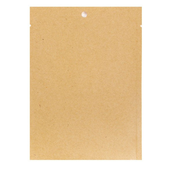 Kraftbeutel 11.2x15.7cm Braun Heißsiegelfähig (100 Stück) [KHS46M]