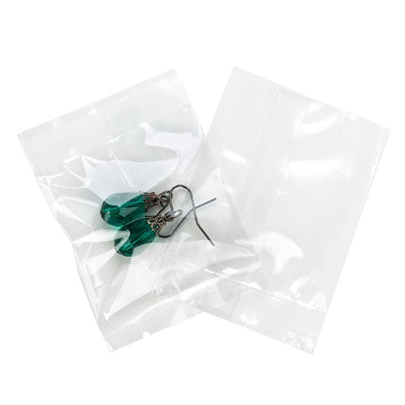 Plastikbeutel "Heat Seal" 5,1x6cm laminiert (100 Stück) [SLB22Q]