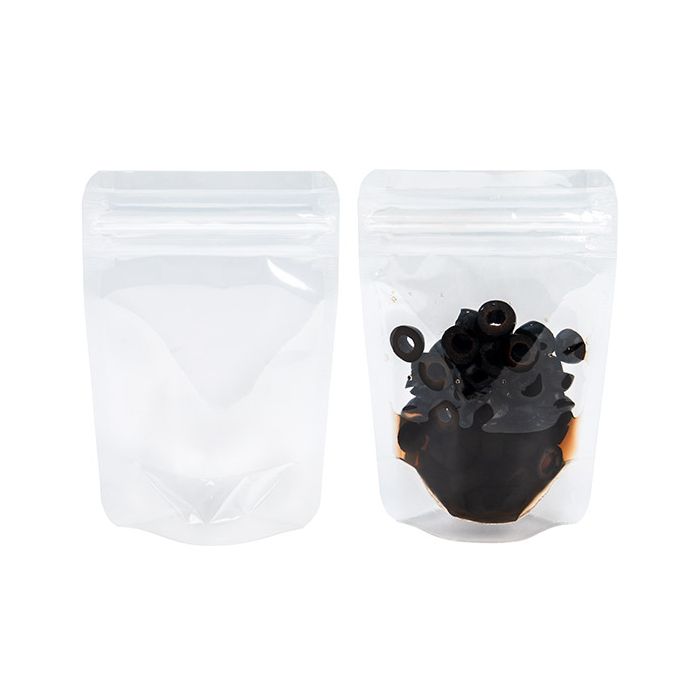 Standbodenbeutel Transparent 10.2x6x15.2cm (25 Stück) [ZBGL2]