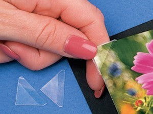Fotoecken 1.6cm Selbstklebend und Transparent (500 Stück) [MC1]