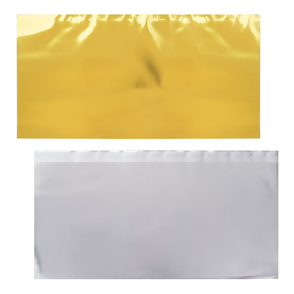 Folientopper Metallic Gold 17,8x33 cm (25 Stück) [MT2G]