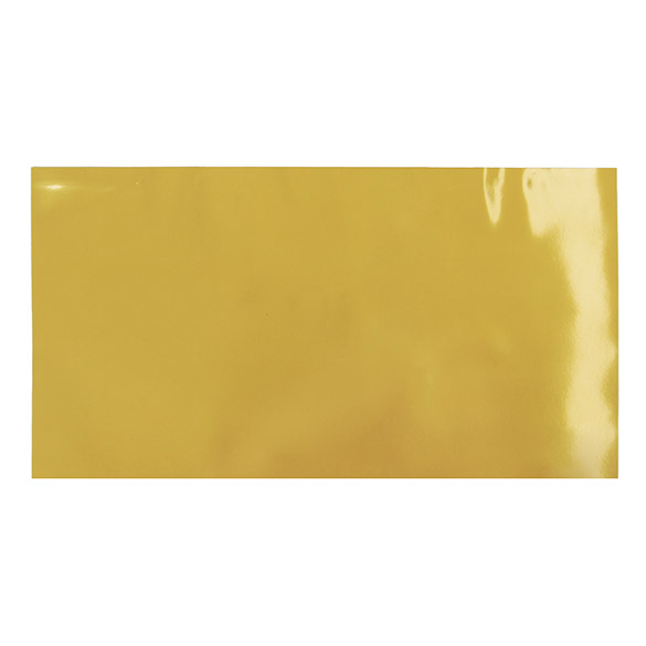 Folientopper Metallic Gold 22,9x43,2 cm (25 Stück) [MT3G]