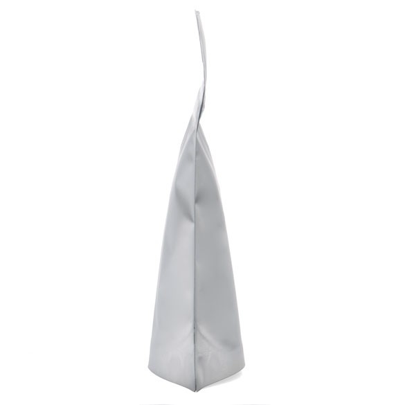 Standbodenbeutel Silber 8x5x13cm | 28 Gramm (100 Stück) [ZBGM1S]