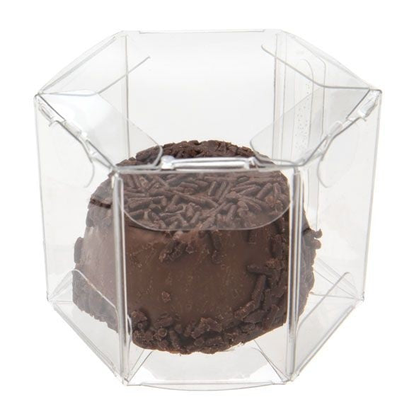 Klarsichtschachteln Hexagon 4.4x4.4x3.8cm (25 Stück) [FS353]