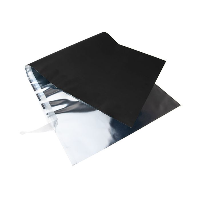 Folientopper Metallic Matt Schwarz 30,5x63,5 cm (25 Stück) [MT4MB]