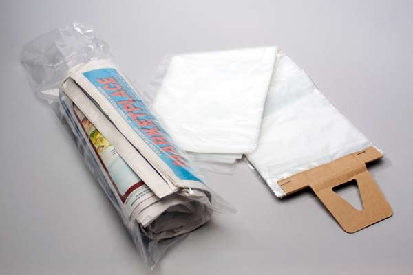 Polybeutel mit Griffen für Mailings 15.2x48.3cm (100 Stück) [NPB2]