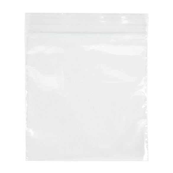 Druckverschlussbeutel Transparent 7.5x7.5cm PE 50 Mikron (100 Stück) [2PE33]