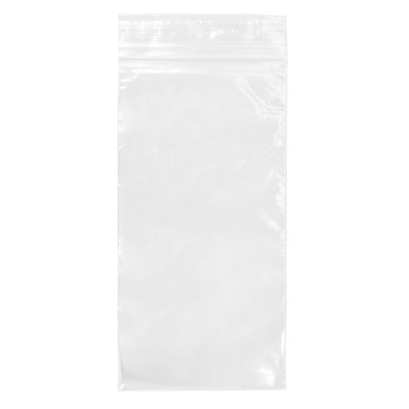 Druckverschlussbeutel Transparent 7.5x15cm PE 50 Mikron (100 Stück) [2PE36]