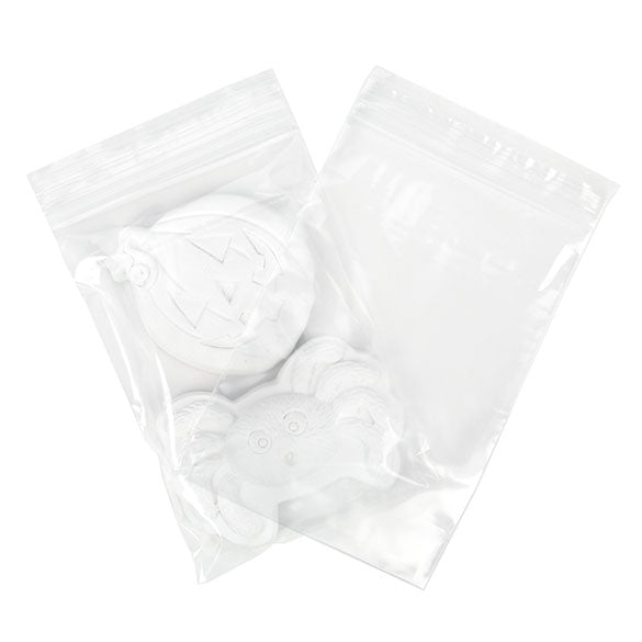 Druckverschlussbeutel Transparent 9x12.5cm PE 50 Mikron (100 Stück) [2PE3H5]
