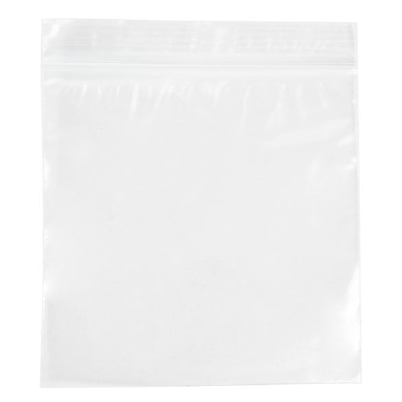 Druckverschlussbeutel Transparent 10x10cm PE 50 Mikron (100 Stück) [2PE44]